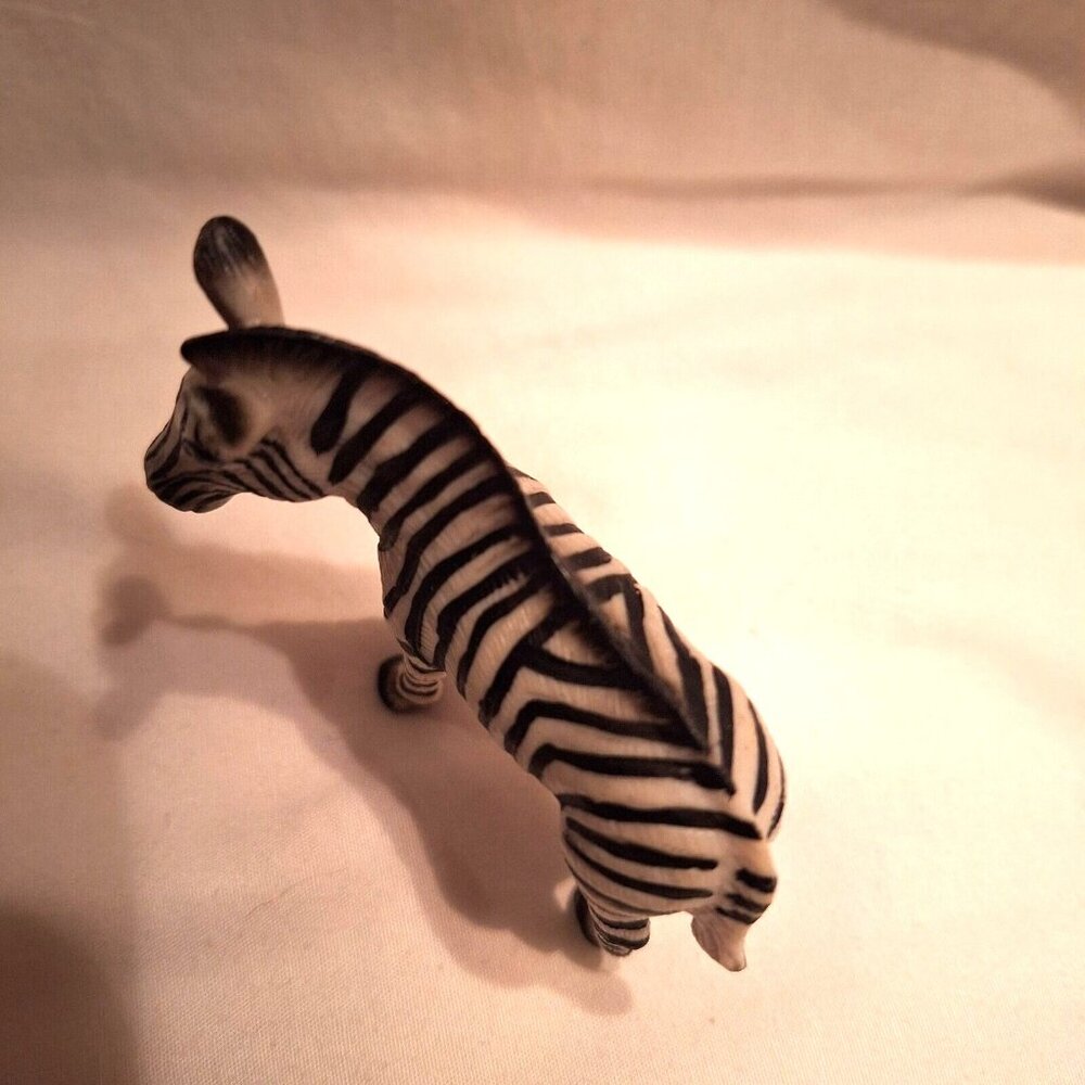 Schleich 3" Zebra Foal 1998 Baby Figure Zoo Wildlife Vintage 90s - Picture 7 of 8
